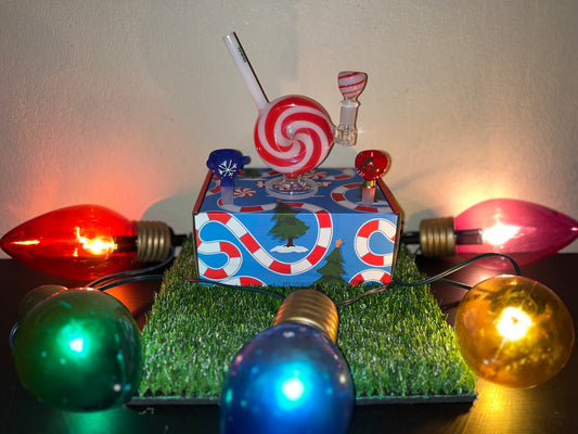 Candy Cane Bubbler