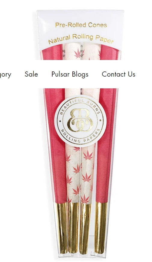 Beautiful Burns Pre-Rolled Cones | Cotton Candy