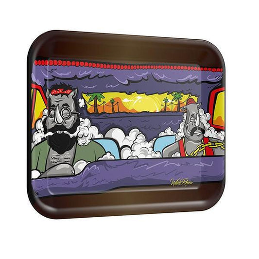 White Rhino 11.5"x 9" Biodegradable Tray - Smoking Buddies