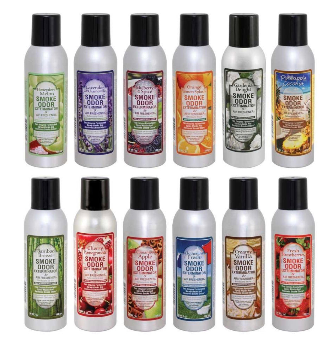Smoke Odor Exterminator Spray 7oz – Various Scents