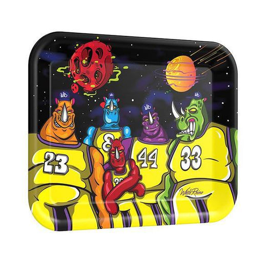 White Rhino 11.5"x 9" Biodegradable Tray - Rhino Stars